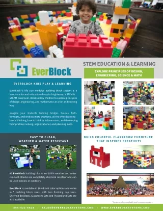 EverBlocks System - Education Brochure