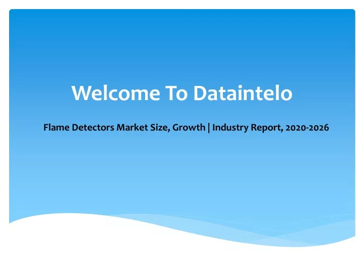 welcome to dataintelo