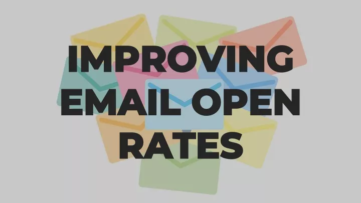 improving email open rates