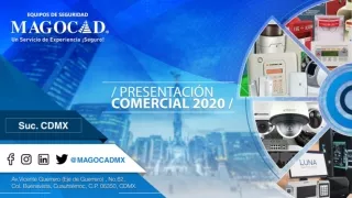 EQUIPOS DE SEGURIDAD MAGOCAD 2020 | Presentación Comercial CDMX