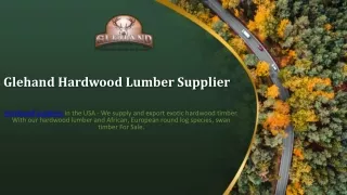 glehand hardwood lumber supplier