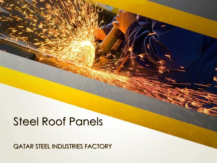 steel roof panels