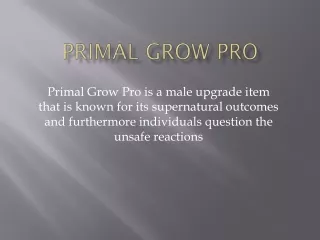 Primal Grow Pro