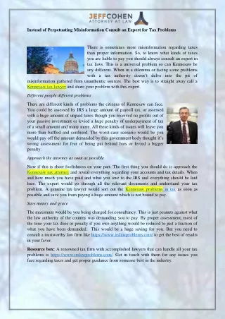 instead of perpetuating misinformation consult