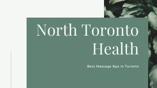 Why Choose North Toronto Health for your Acupuncture Appointment?