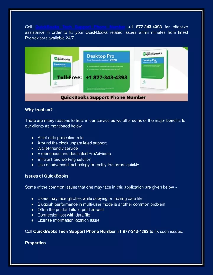 call quickbooks tech support phone number
