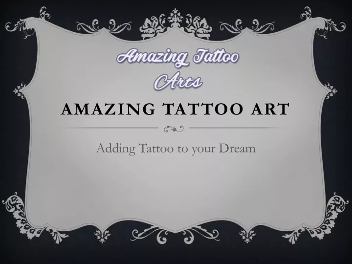 amazing tattoo art