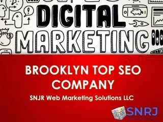 Brooklyn Top SEO Company - SNJR Web Marketing Solutions LLC