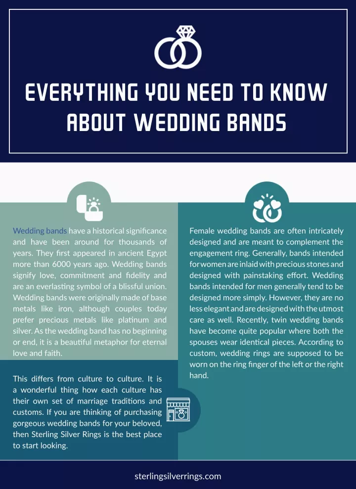 everything you need to know about wedding bands