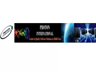 Proton International Offer Accounting Software Solutions for Different Industries