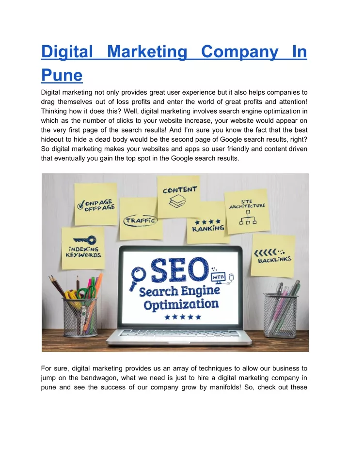 digital marketing company in pune