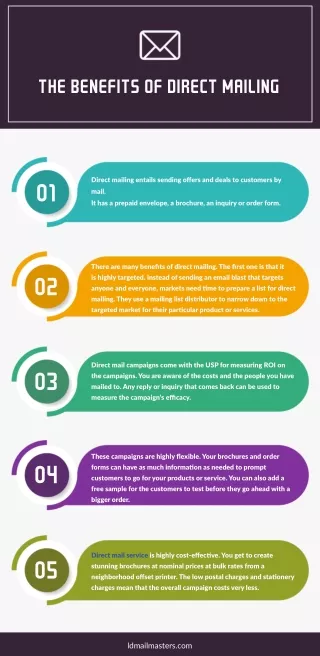 the benefits of direct mailing