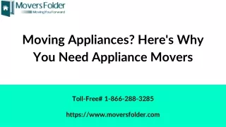 moving appliances here s why you need appliance movers