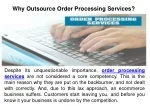 Outsource Order Processing Services - slide 1