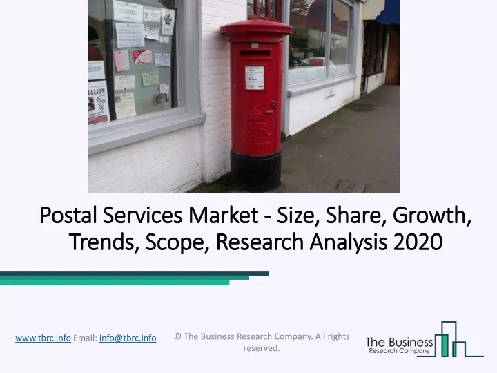 postal postal services market services market