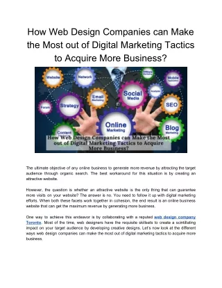 how web design companies can make the most