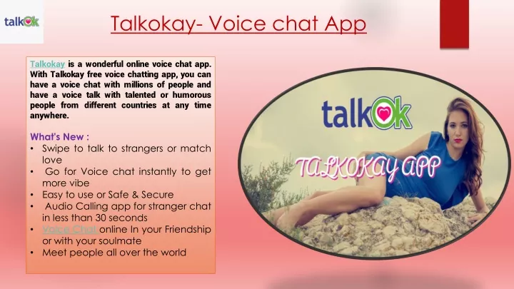 talkokay voice chat app
