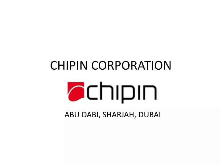 chipin corporation