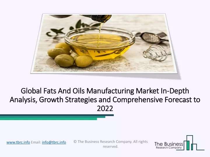 global fats and oils manufacturing global fats