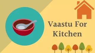 vaastu for kitchen
