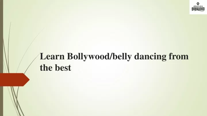 learn bollywood belly dancing from the best