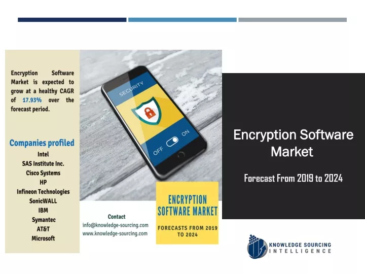 encryption software market forecast from 2019