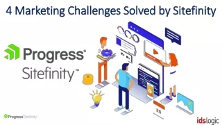 4 marketing challenges solved by sitefinity