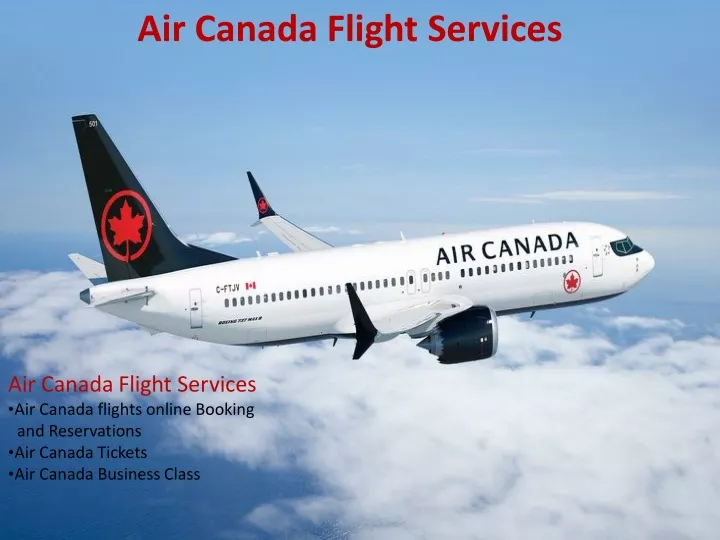 air canada flight services