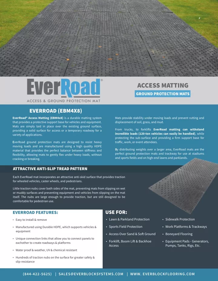 access matting ground protection mats