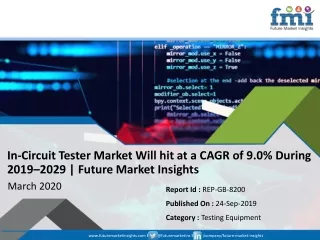 in circuit tester market will hit at a cagr