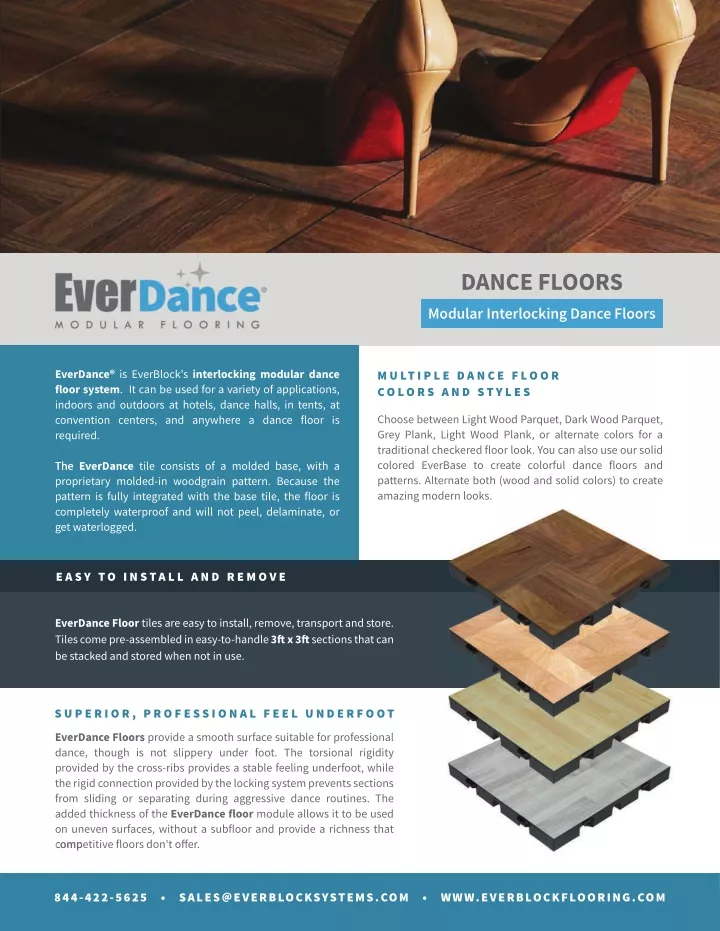 dance floors modular interlocking dance floors