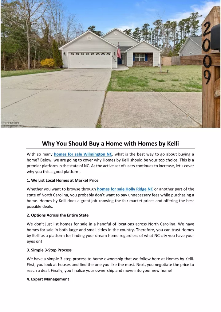 why you should buy a home with homes by kelli
