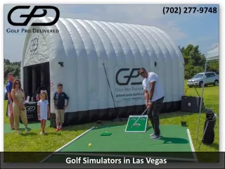 Golf Simulator Las Vegas