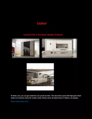 Modern Kitchen Cabinets Miami | Lioher.com
