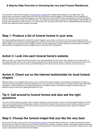 a step by step overview to choosing the very best