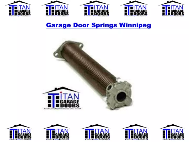 garage door springs winnipeg