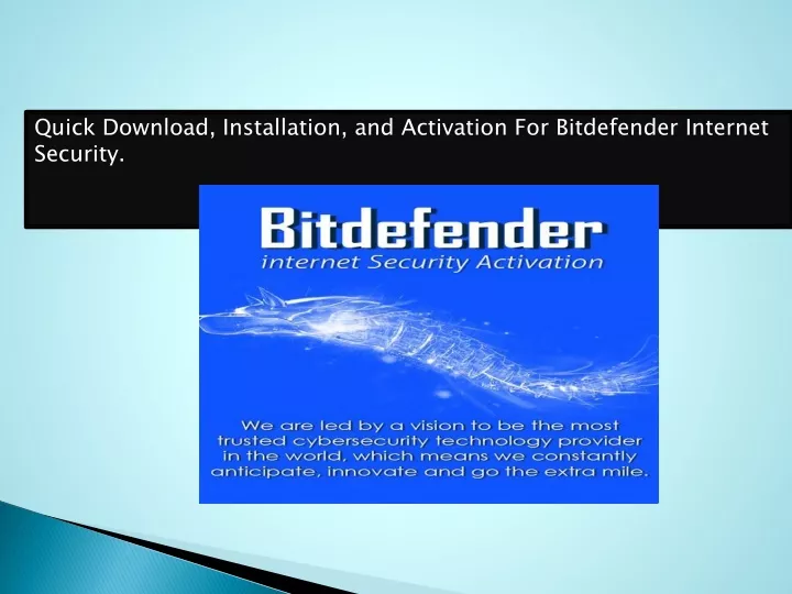 quick download installation and activation