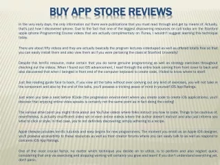 buy app store reviews