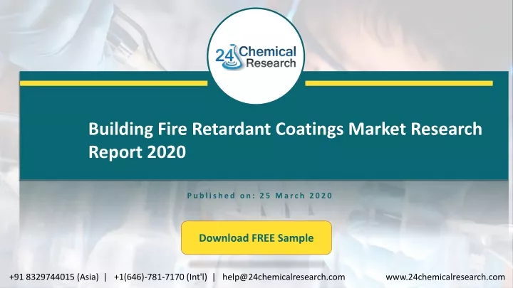 building fire retardant coatings market research
