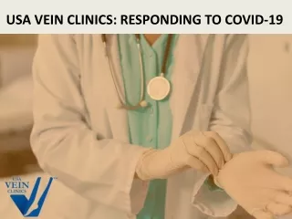 USA VEIN CLINICS: Responding TO COVID-19