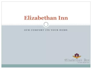 Book Special King-Sized Non-Smoking Rooms for ADA Customers at “Elizabethan Inn”