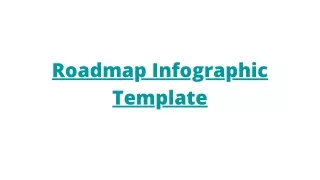 roadmap infographic template