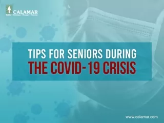 Tips For Seniors During The COVID-19 Crisis