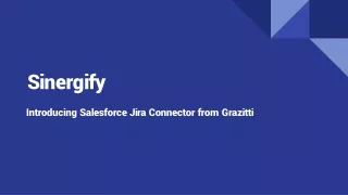 Introducing Salesforce Jira Connector from Grazitti Interactive