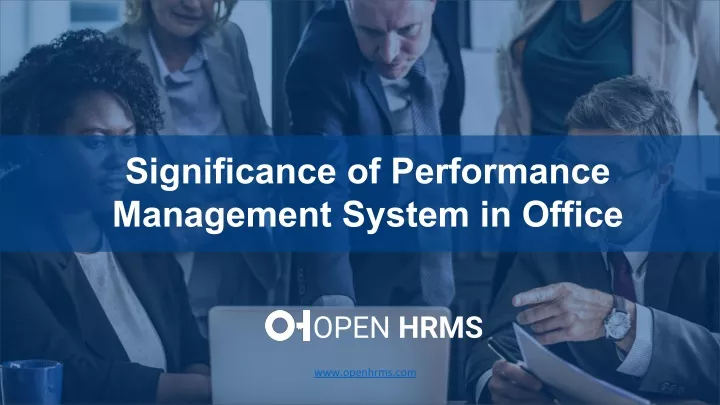 significance of performance management system