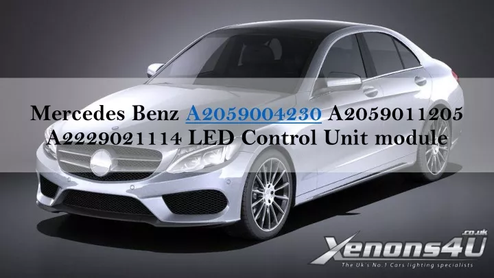 mercedes benz a2059004230 a2059011205 a2229021114 led control unit module