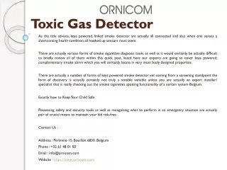 toxic gas detector