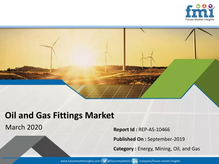 oil and gas fittings market