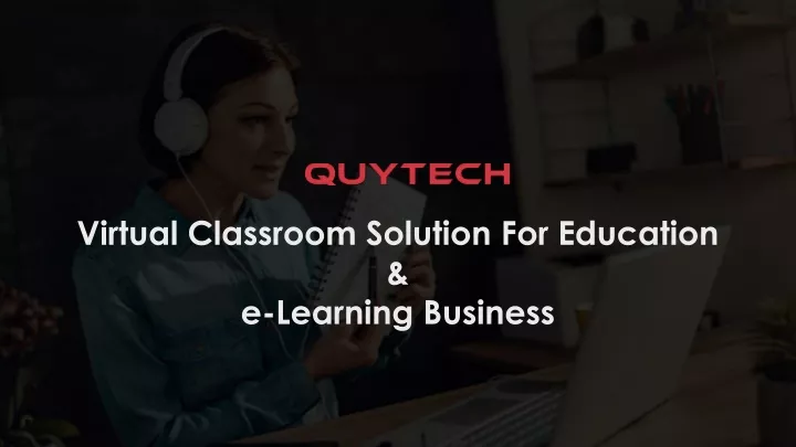 virtual classroom solution for education e learning business