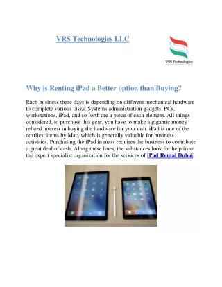 vrs technologies llc